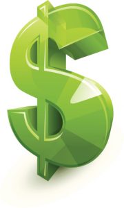 green dollar sign